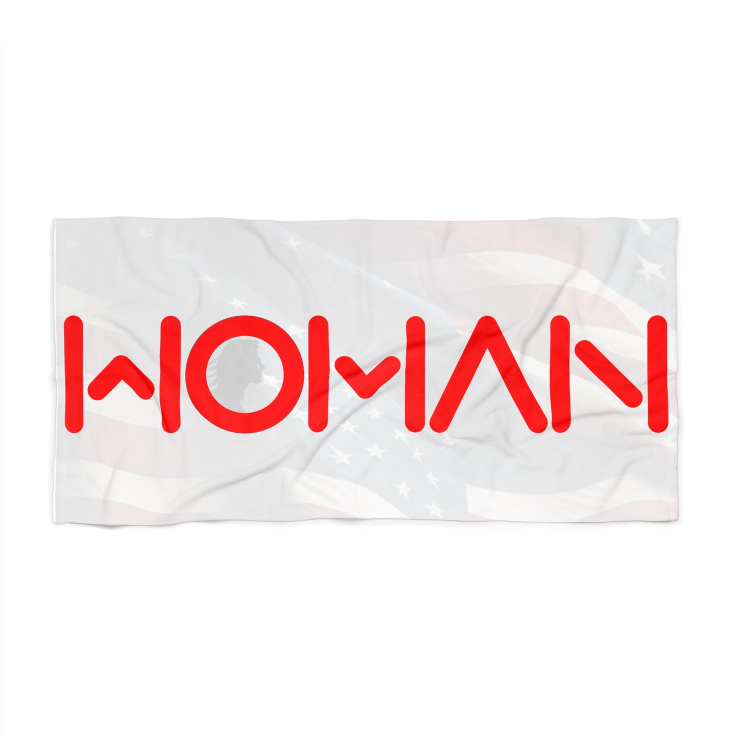 American Woman - Beach Towel