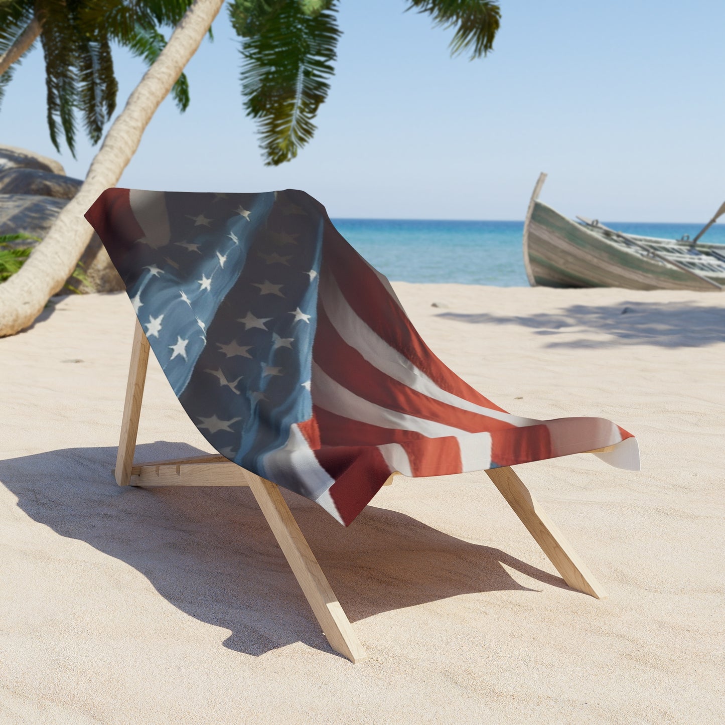 American Flag- Beach Towel