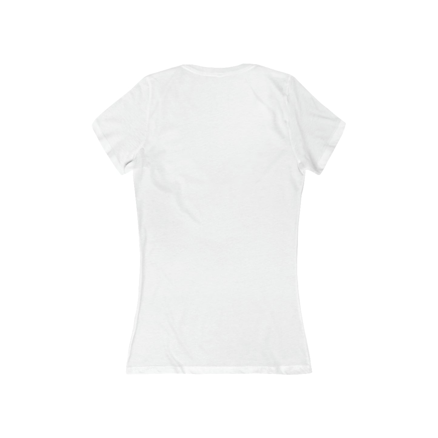 Woman Silhouette Made in America - Jersey Short Sleeve Deep V-Neck Tee